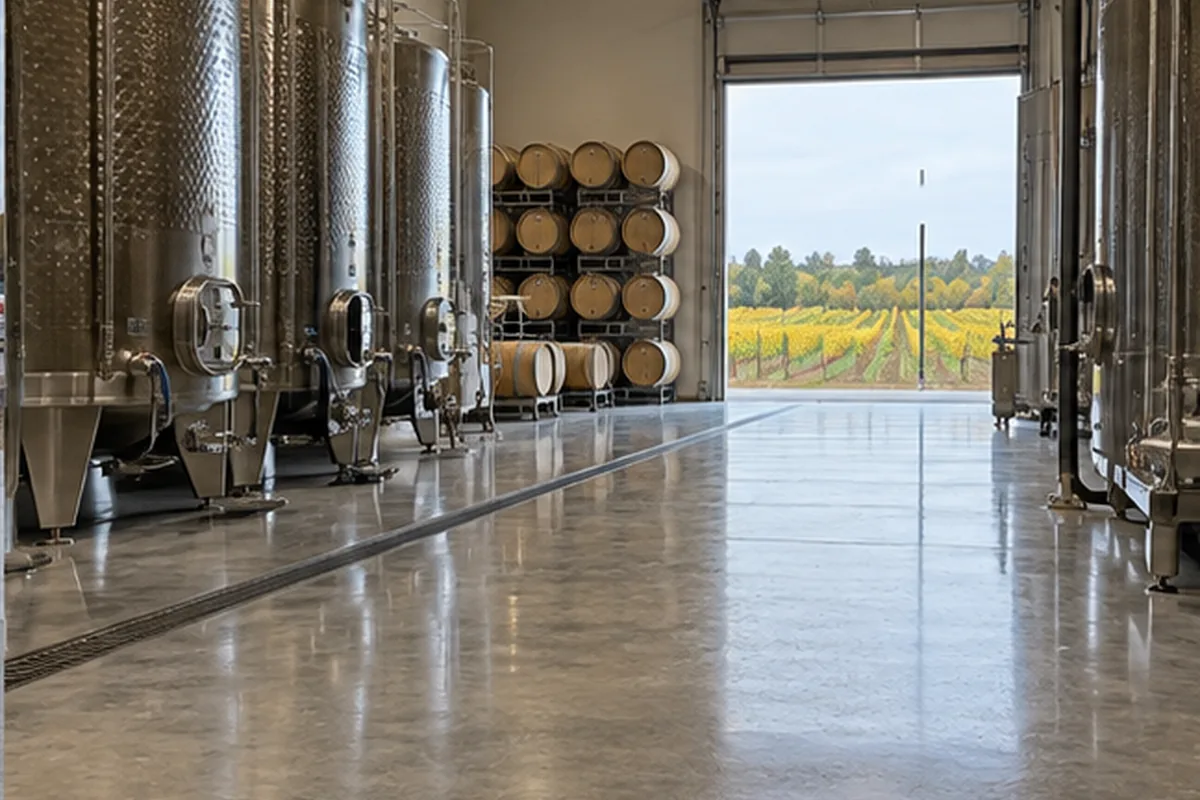 Commercial Concrete Slabs & Floors active worksite overview in Belleville, Bay of Quinte, and Prince Edward County, Ontario